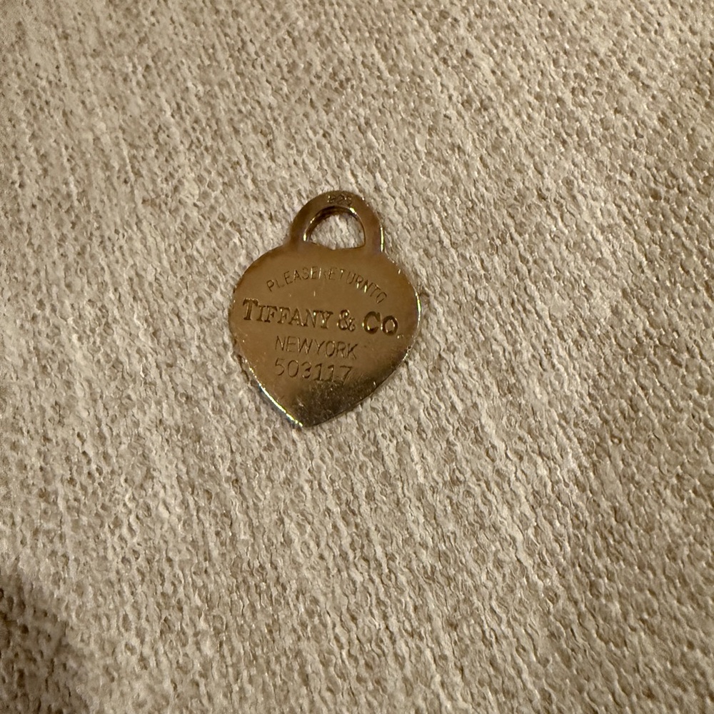 Tiffany & Co. silver Heart Charm